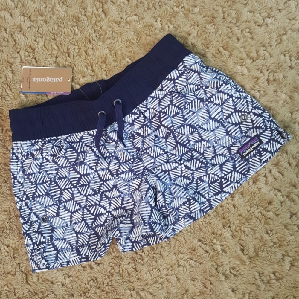 Girls Patagonia Size S Baggies Shorts
